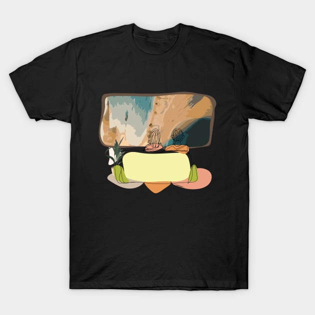 Netflix and Chill T-Shirt by Art by Ergate